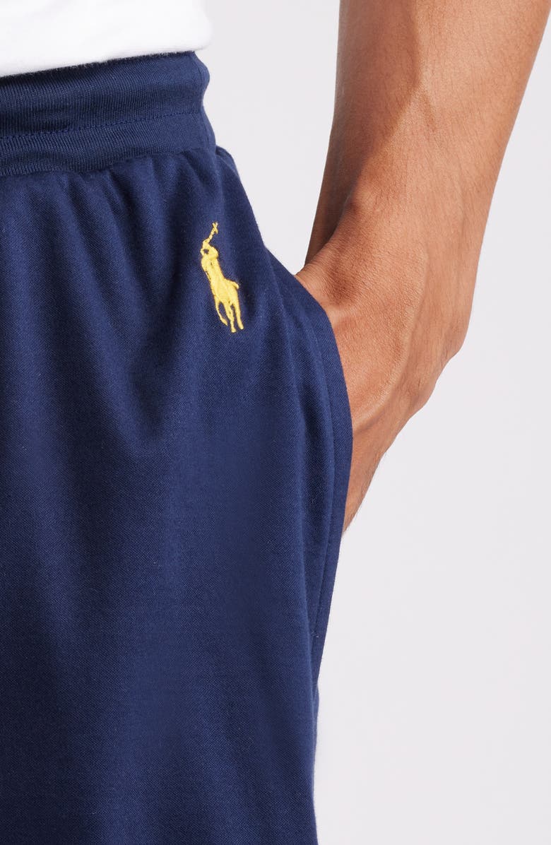 Polo Ralph Lauren Mercerized Cotton Pajama Shorts, Alternate, color, Classic Navy/Gold