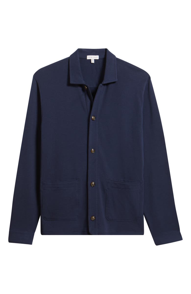 Peter Millar Oasis Chore Coat, Alternate, color, Navy