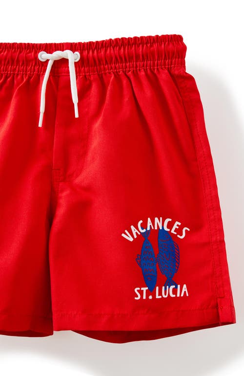 Cotton On Kids Kid's Bailey Board Short In Varsity Red Vacancies