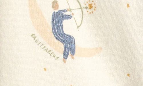 Pehr Print Rib Footie In Neutral