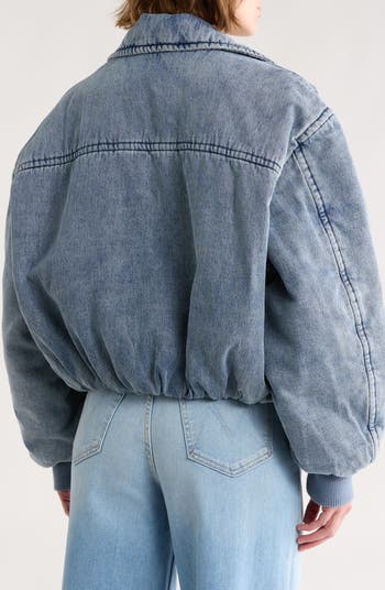 Denim Bomber Jacket