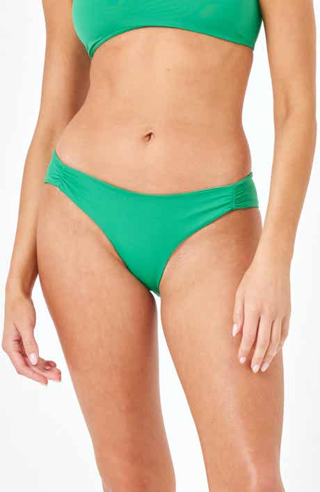 LSPACE Monica Shirred Bikini Bottoms