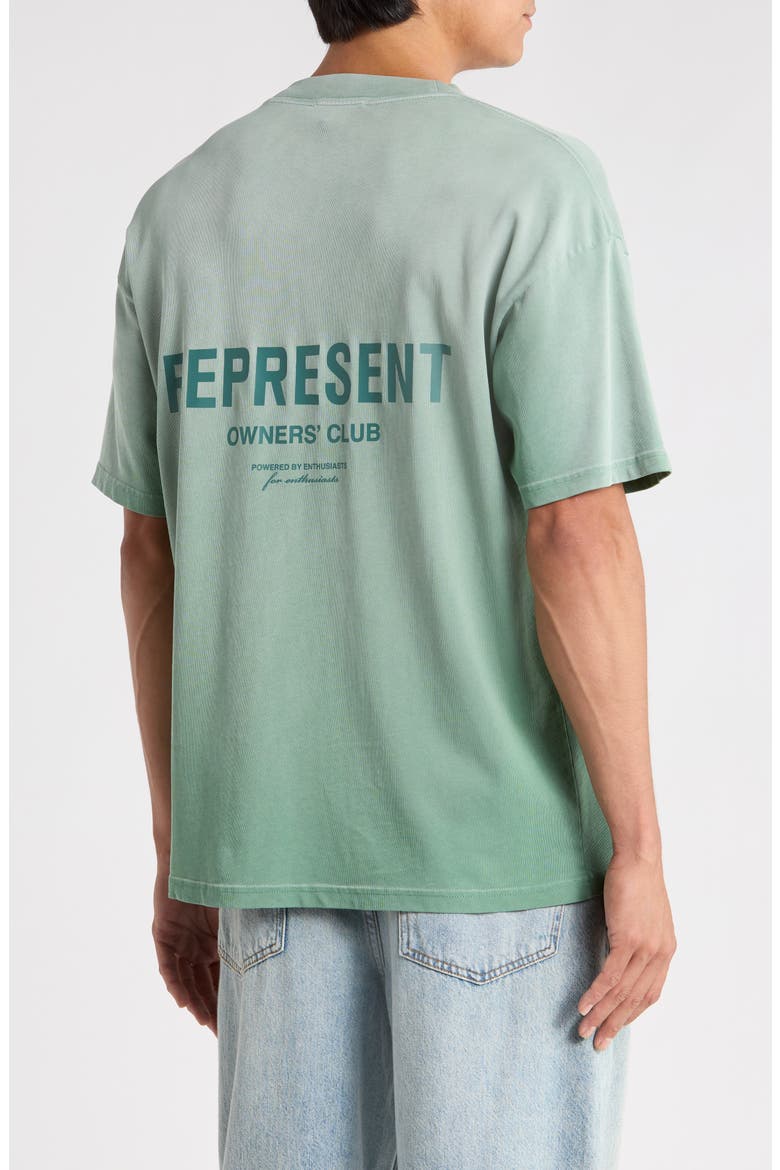 Owners' Club Cotton Logo Graphic T-Shirt, Alternate, color, WASHED ALOE