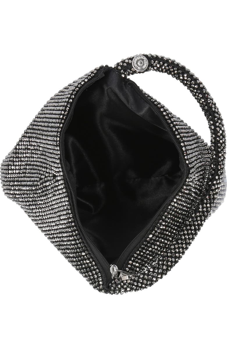 Jessica McClintock Staci Embellished Coin Purse, Alternate, color, Gunmetal