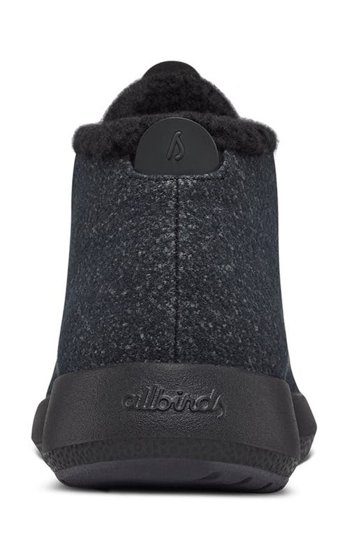 Allbirds Wool Runner Up Mizzle Sneaker In Natural Black/black
