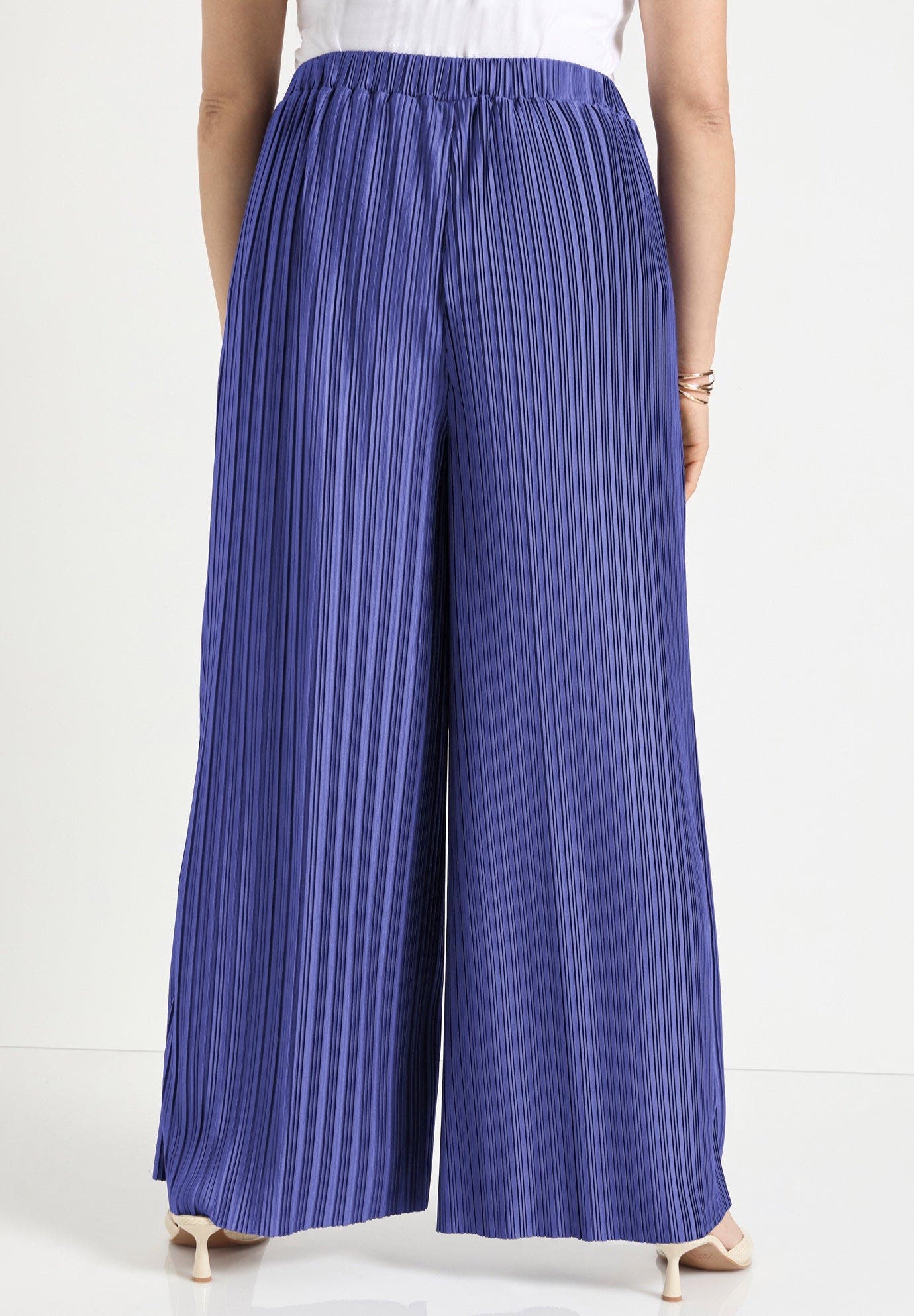 Plisse High-Rise Pants - image 2