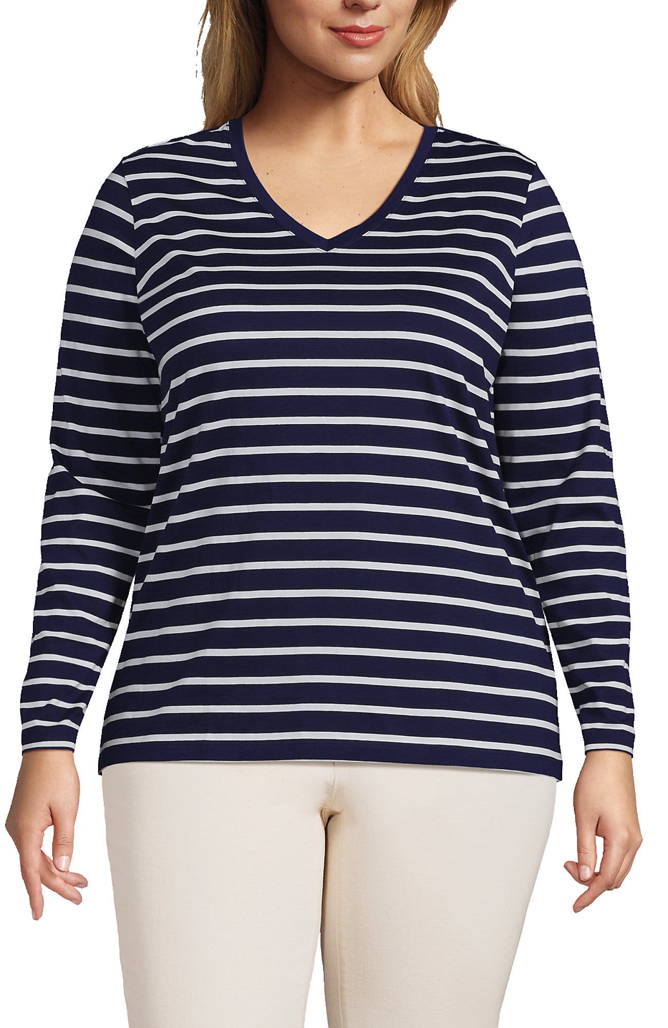 Deep Sea Navy Breton Stripe