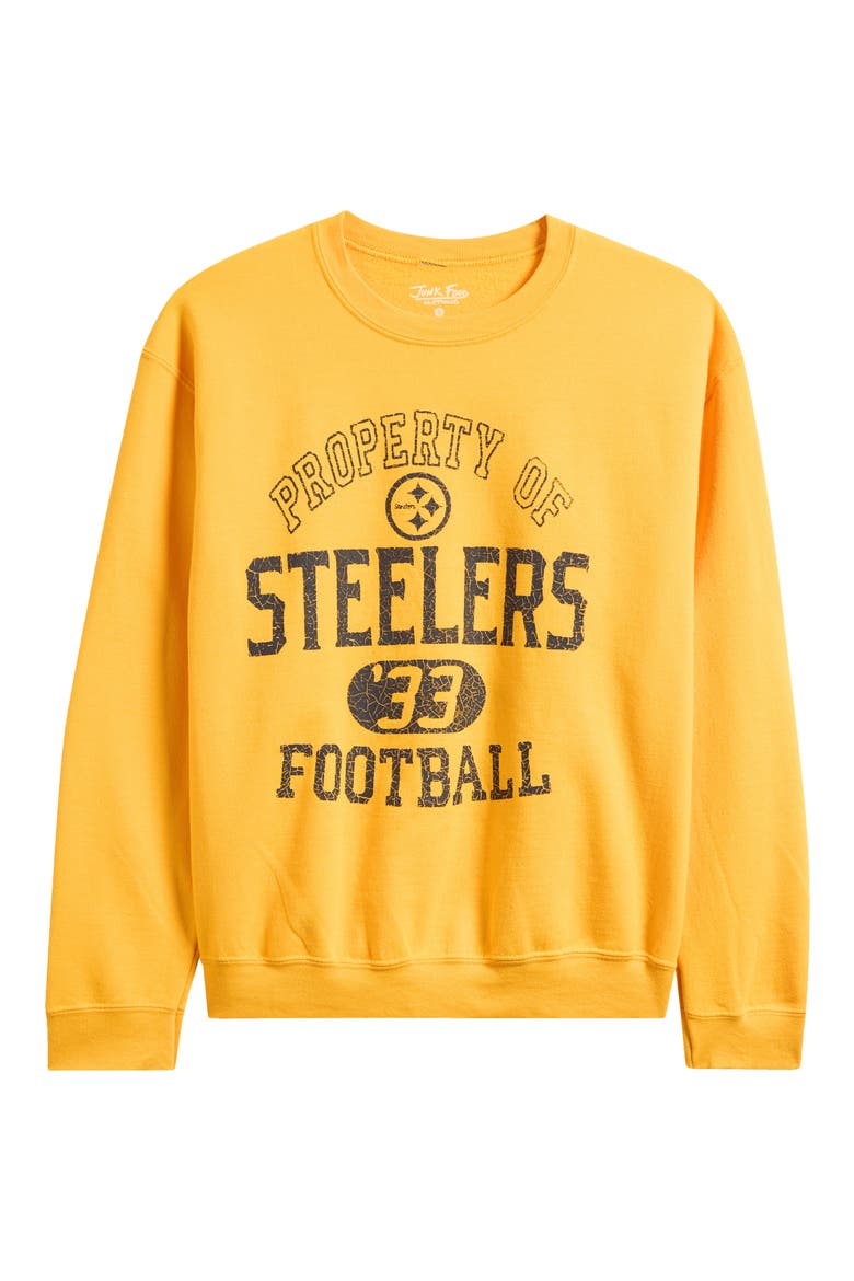 NFL Steelers Property Graphic Sweatshirt, Alternate, color, YELLOW