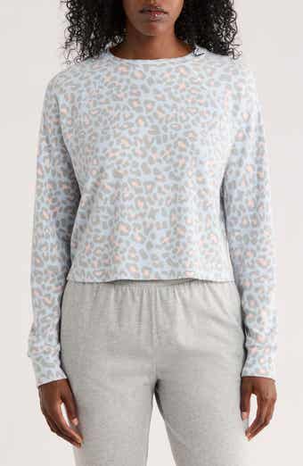 Honeydew Road Trip Long Sleeve Crop Pajama Top