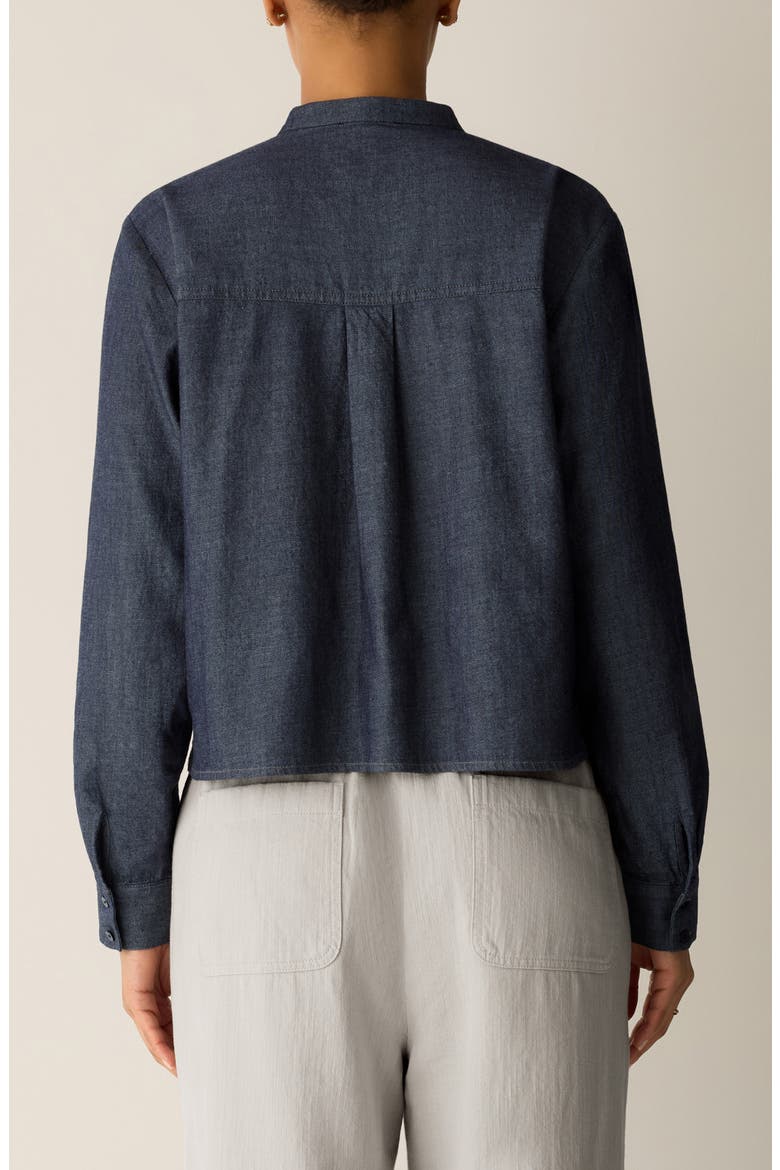 Organic Cotton Denim Shirt, Alternate, color, DENIM