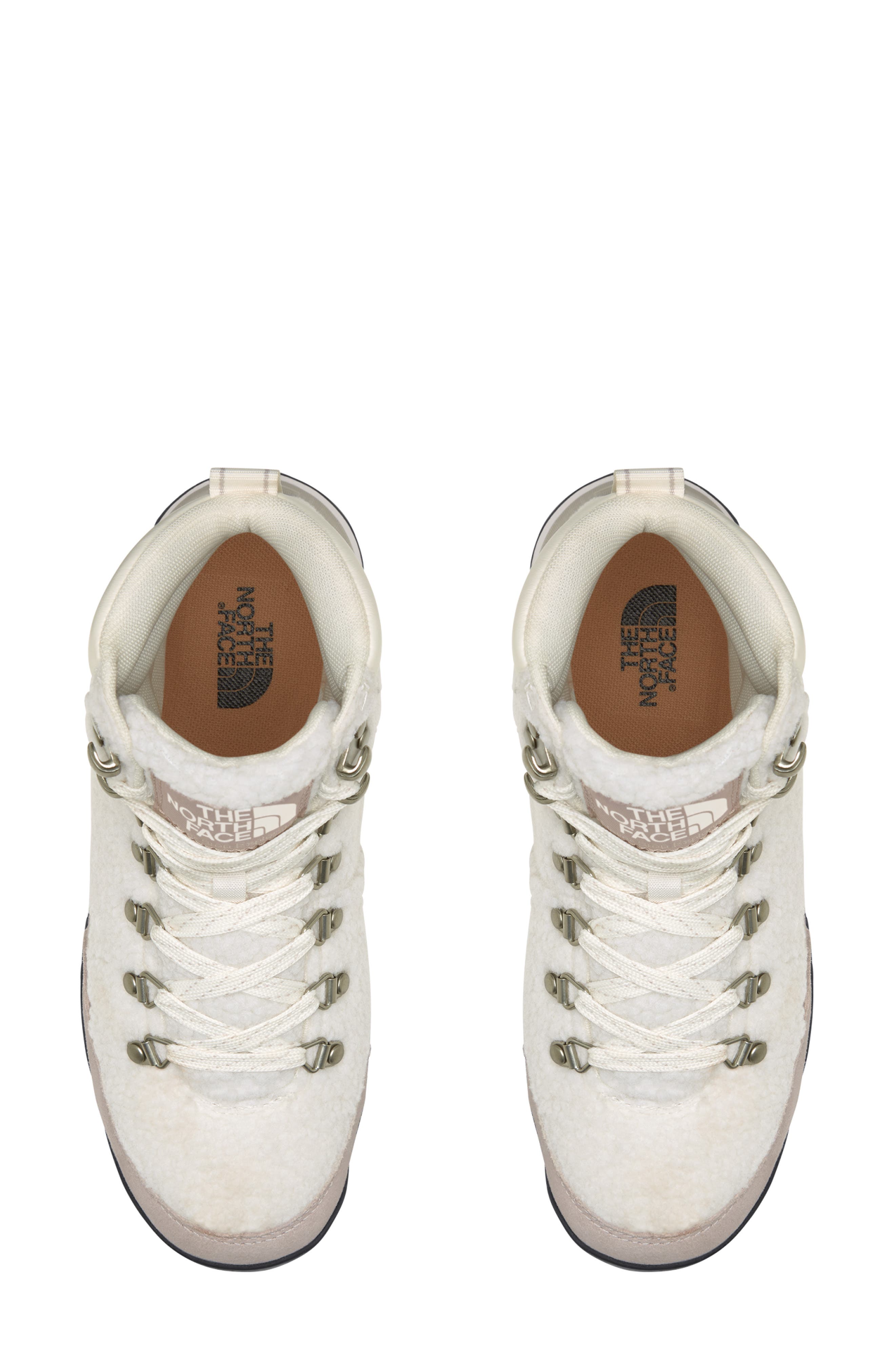 The North Face Back-to-Berkeley IV Fleece Boot, Alternate, color, Gardenia White/ Silver Grey