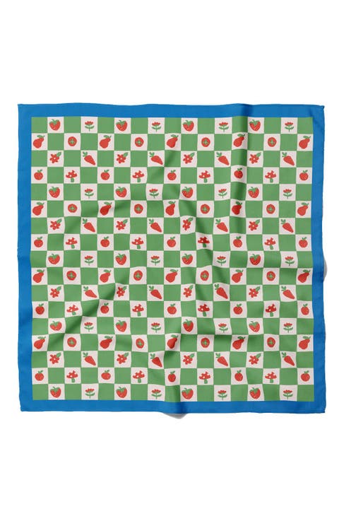 Checkers Cotton Bandana
