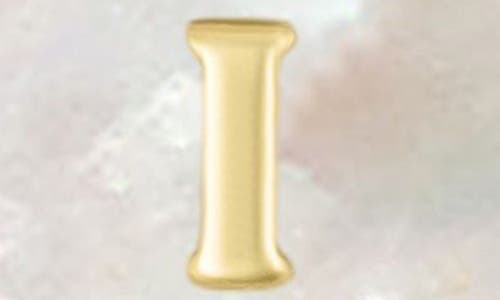 Adornia Mother-of-pearl Clover Initial Pendant Necklace In White-i