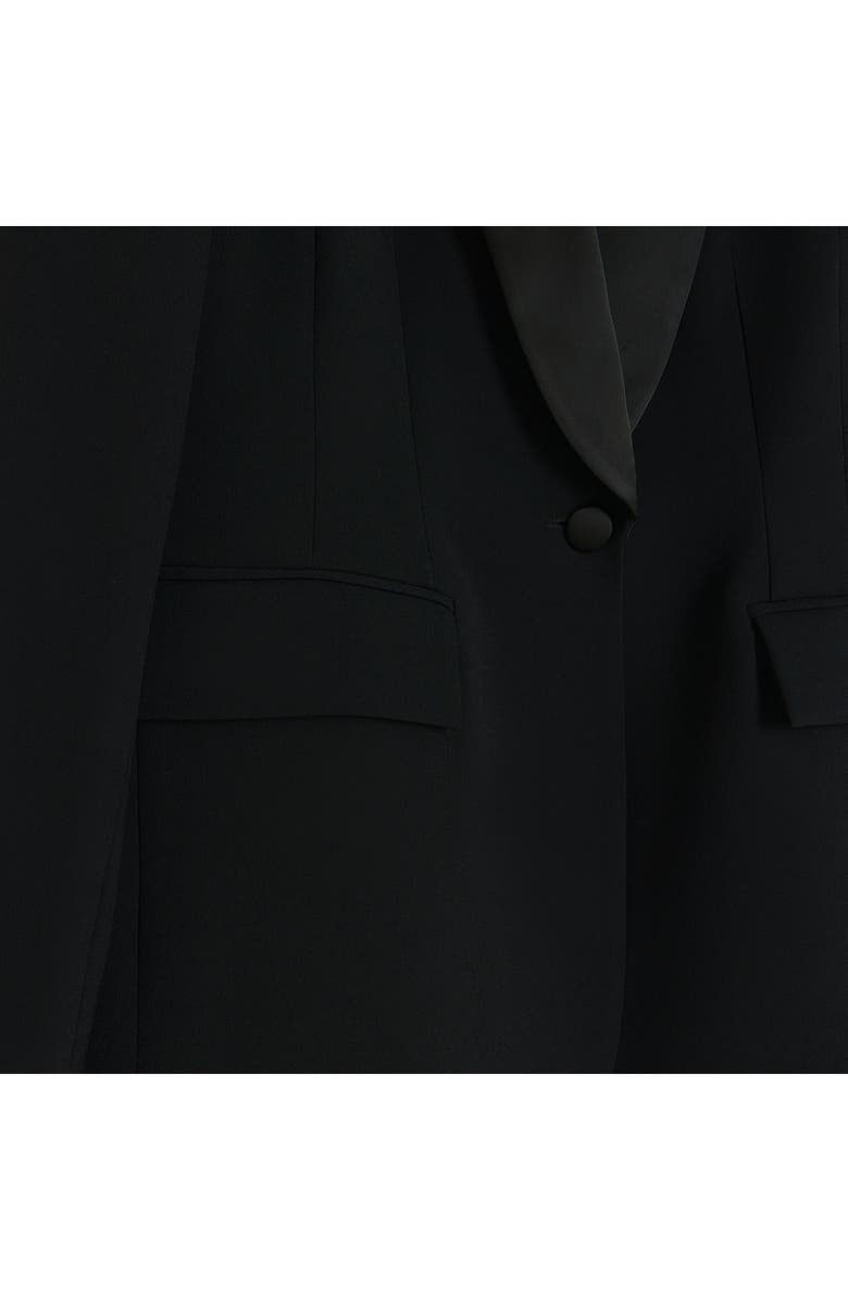 River Island Shawl Collar Tuxedo Blazer, Alternate, color, 