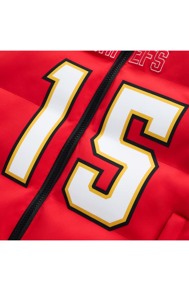 Off Season Unisex Patrick Mahomes Red Kansas City Chiefs Player Puffer Vest, Alternate, color, Red