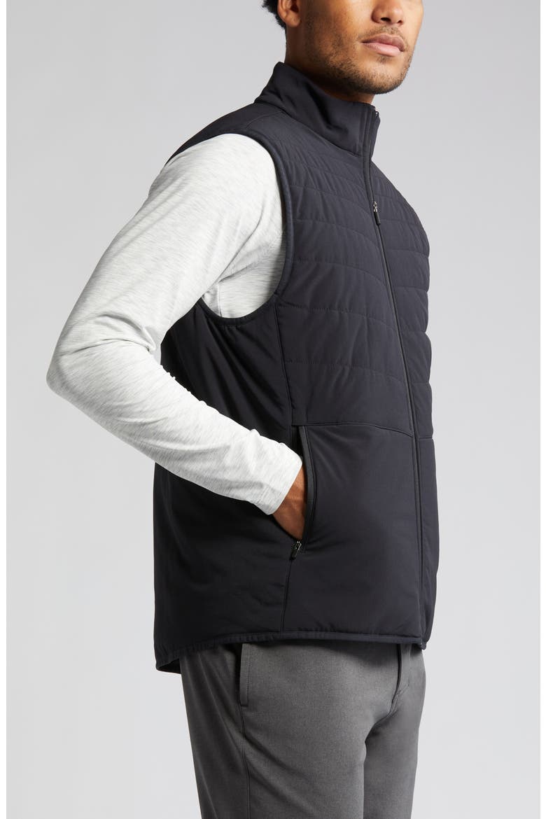 Raid Quilted Insulated Vest, Alternate, color, BLACK