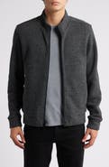 Robert Barakett Jacob Zip-Up Wool Blend Jacket