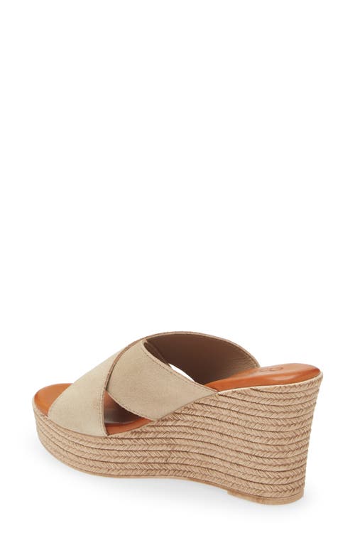Cordani Braylin Espadrille Wedge Sandal In Brown