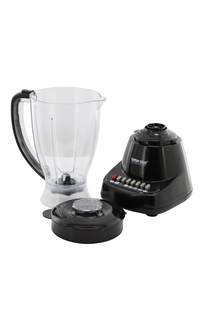 Better Chef 400-Watt 10-Speed Blender W/ BPA-Free Blending Jar in Black, Alternate, color, Black