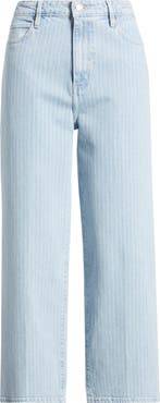 FRAME The Wide High Waist Ankle Jeans