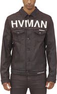 HVMAN MK1 Overspray Logo Denim Jacket