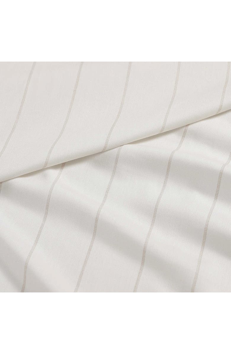 Tommy Bahama Palma Stripe Cotton Sateen Sheet Set, Alternate, color, Light Beige
