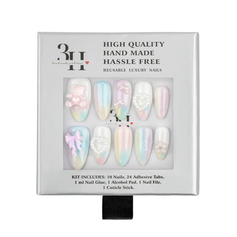 Pastel Aura Luxury Handmade Press On Nails