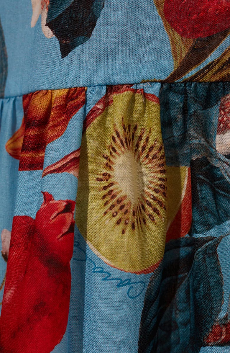 Cara Cara Melanie Indigo Tie Dye Skirt, Alternate, color, 