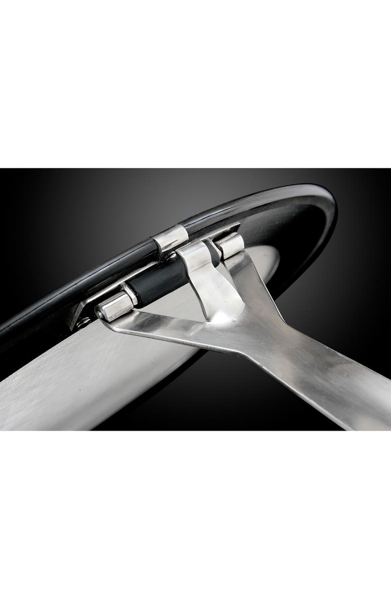 Le Creuset 12-Inch Stainless Steel Splatter Guard, Alternate, color, Silver