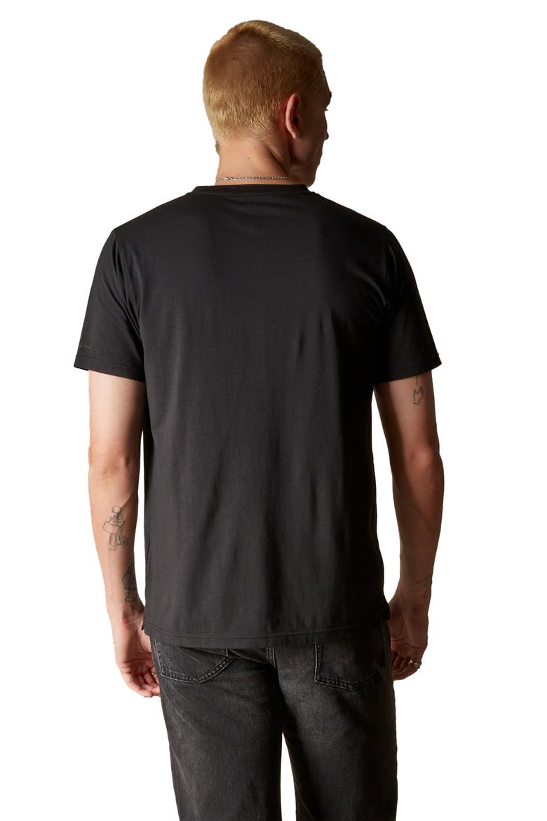 Men's Crew Neck T-Shirt, Alternate, color, Black