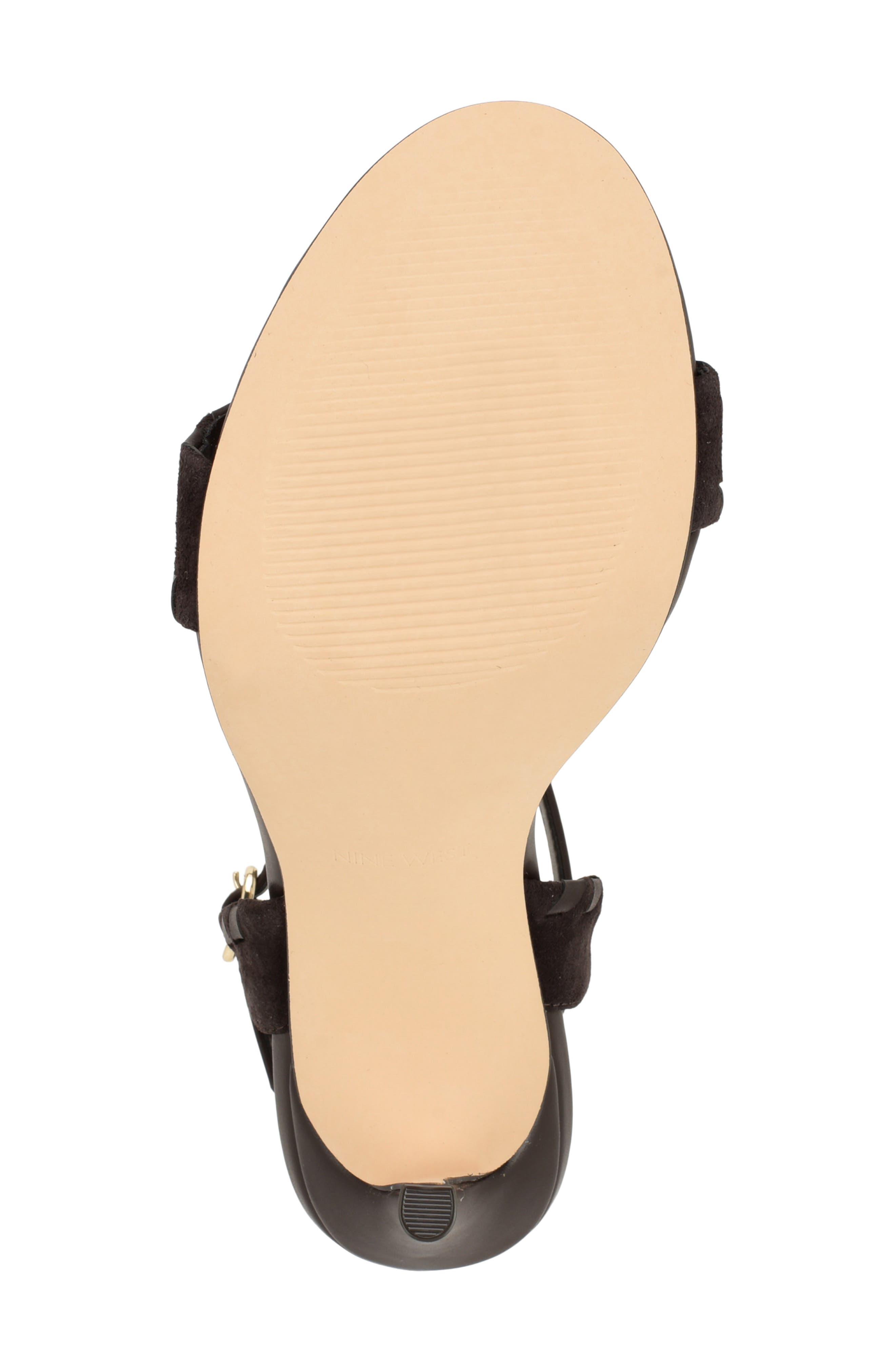 Maora Ankle Strap Stiletto Sandal, Alternate, color, DARK BROWN