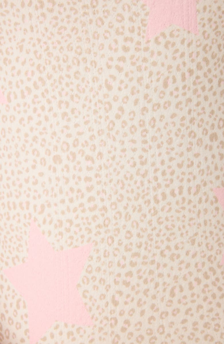 PJ Salvage Stay Wild Pajama Shorts, Alternate, color, Oatmeal