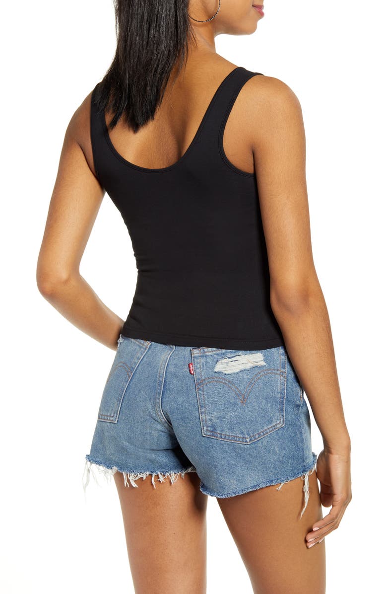 BP. Scoop Neck Crop Tank, Alternate, color,