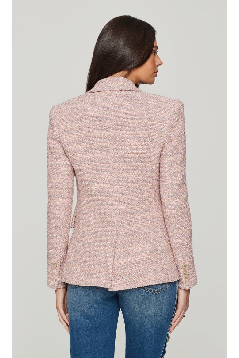 Arielle Tweed Blazer, Alternate, color, pink