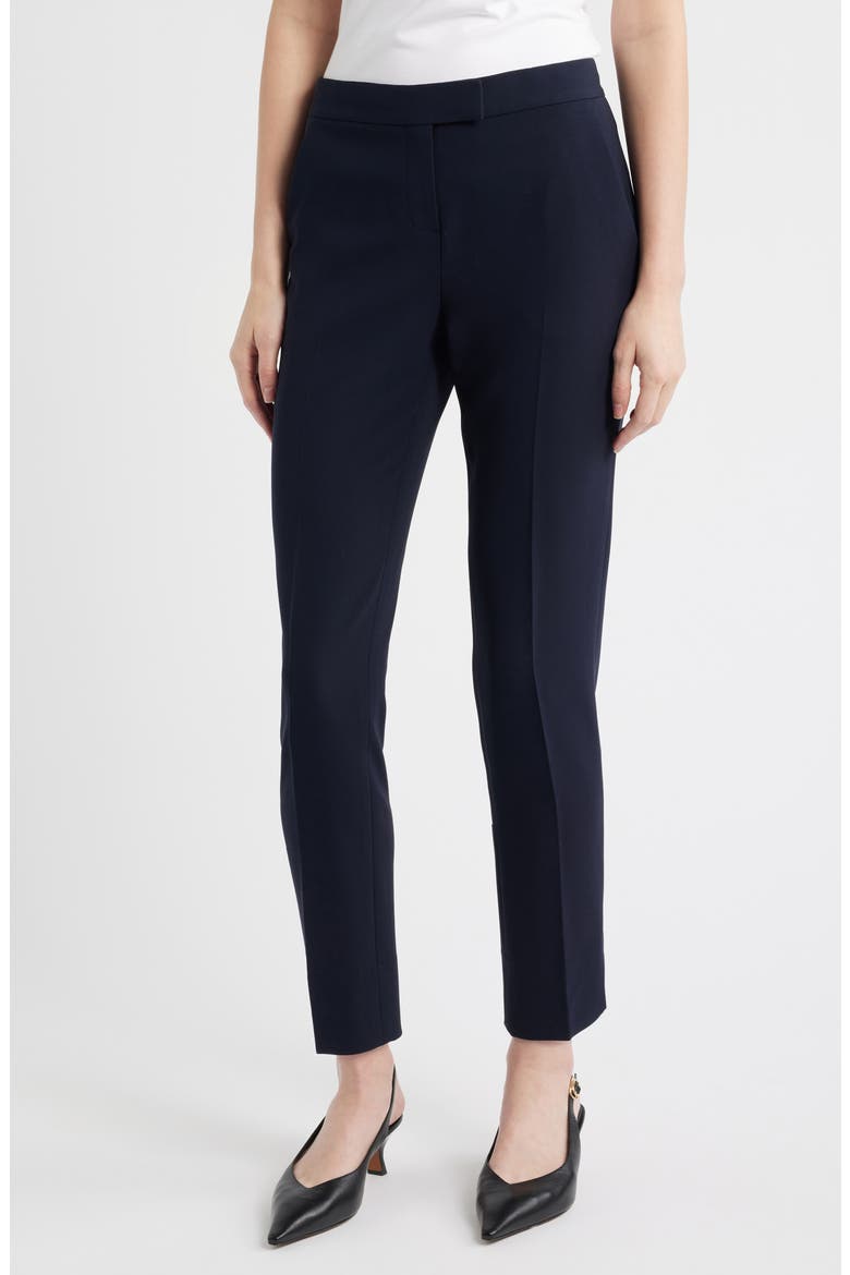 Ibbey Admiral Crepe Pants, Main, color, DEEP NAVY - G8E