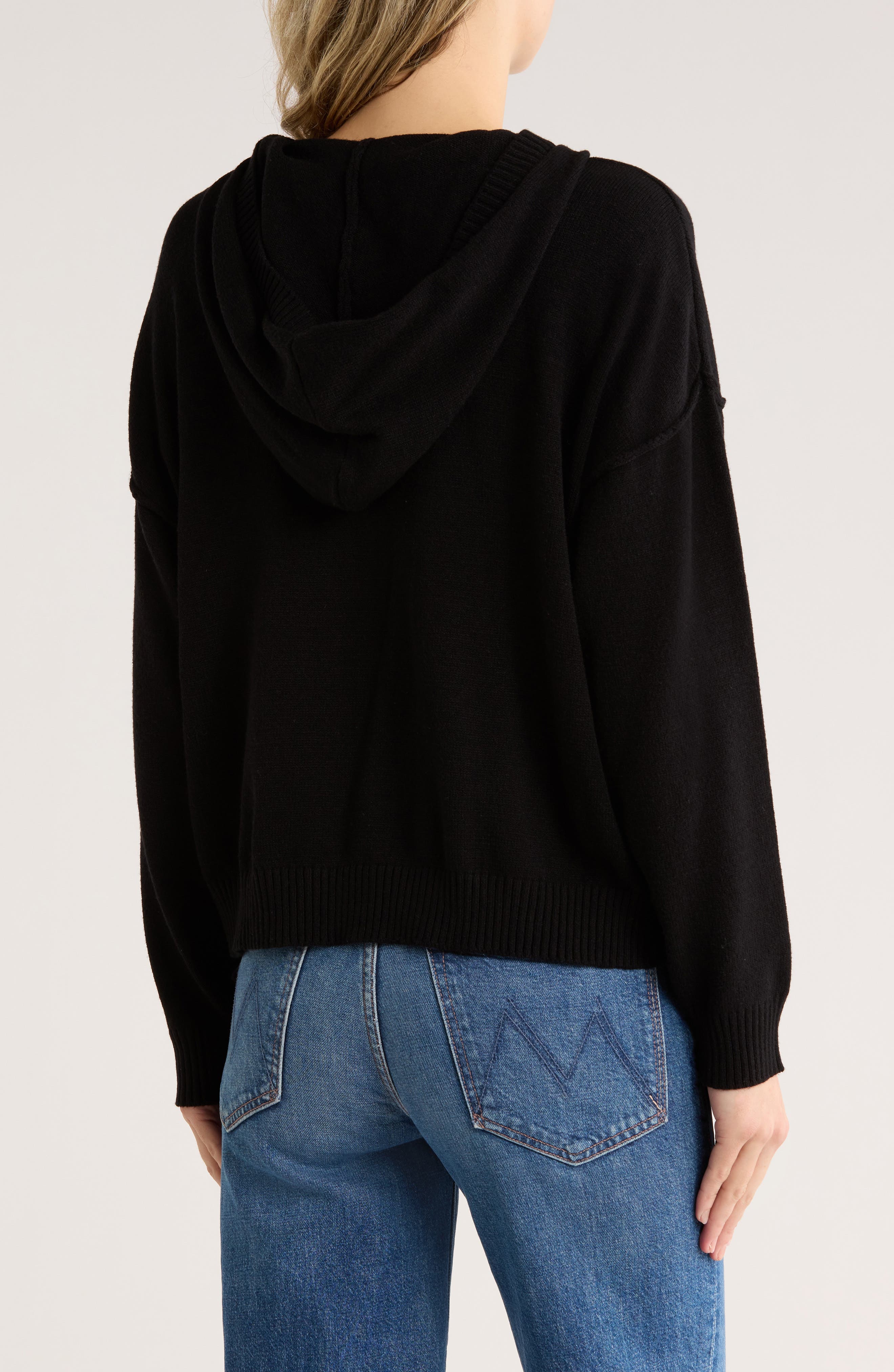 Hooded Pullover Sweater - image 2
