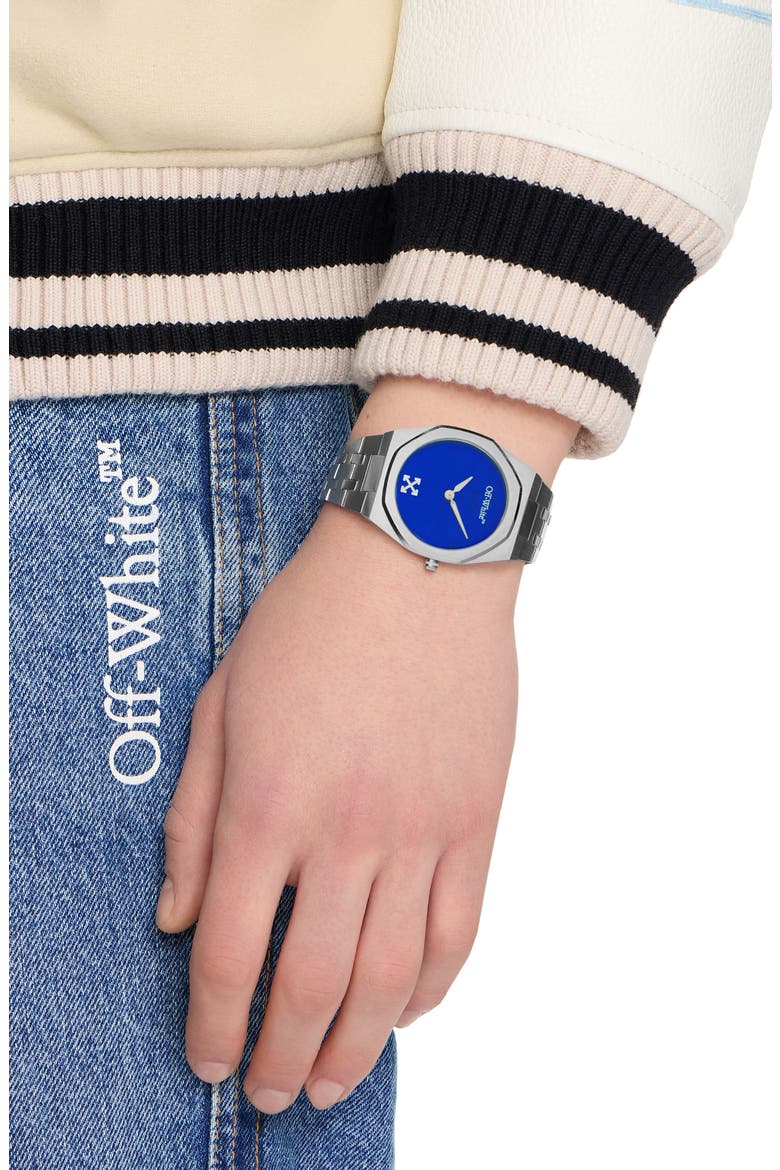On Time Stainless Steel Quartz Watch, 39mm, Alternate, color, STAINLESS STEEL