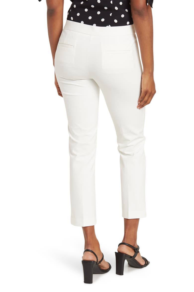 Chelsea Knit Trouser Pants, Alternate, color, WHITE