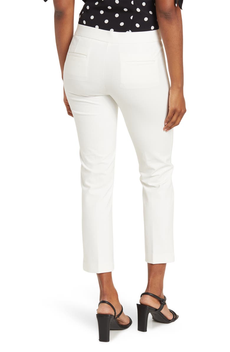 Amanda & Chelsea Chelsea Knit Trouser Pants, Alternate, color, White