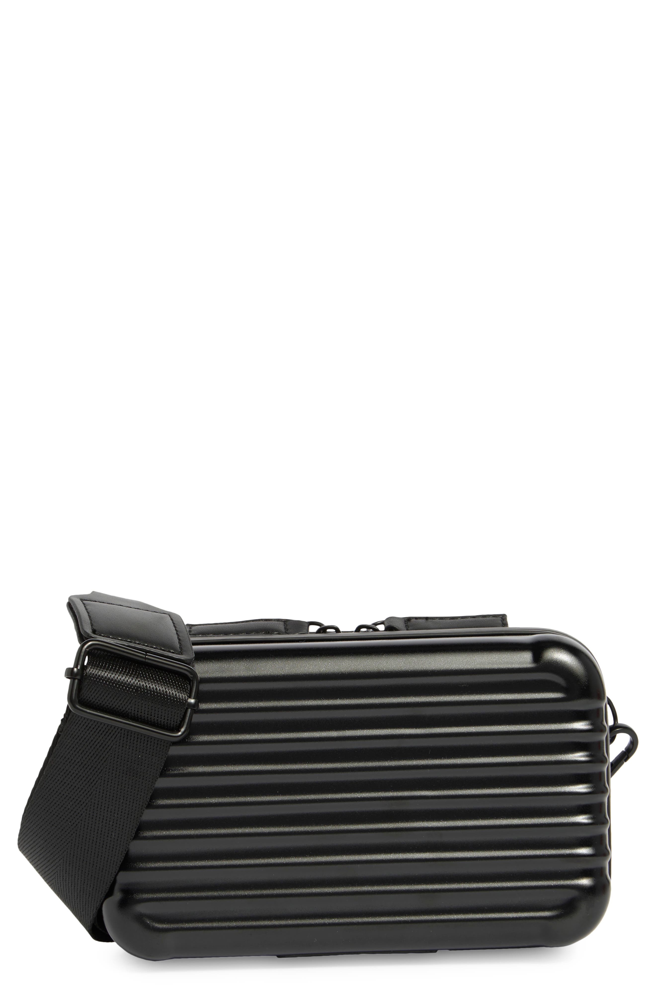 MYTAGALONGS Breifcase Hardside Luggage Case, Main, color, Black