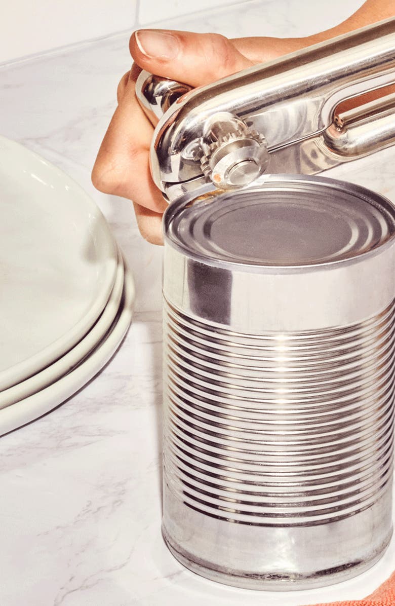 CARAWAY Can Opener, Alternate, color, Silver