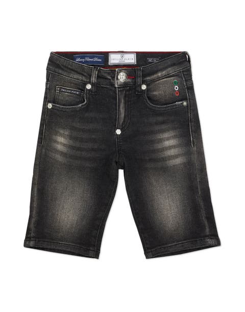 Denim Mykonos Fit Shorts Italic Plein Boy