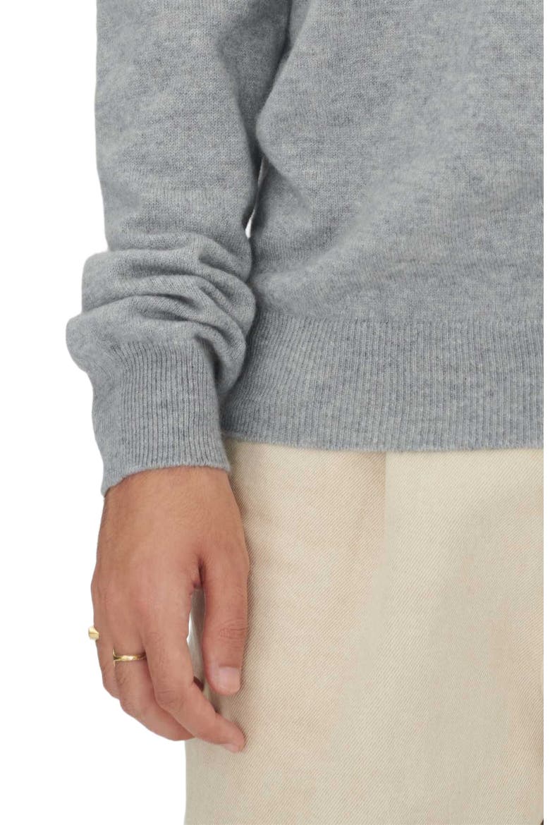 Essential V-Neck Cashmere Sweater, Alternate, color, vapor blue