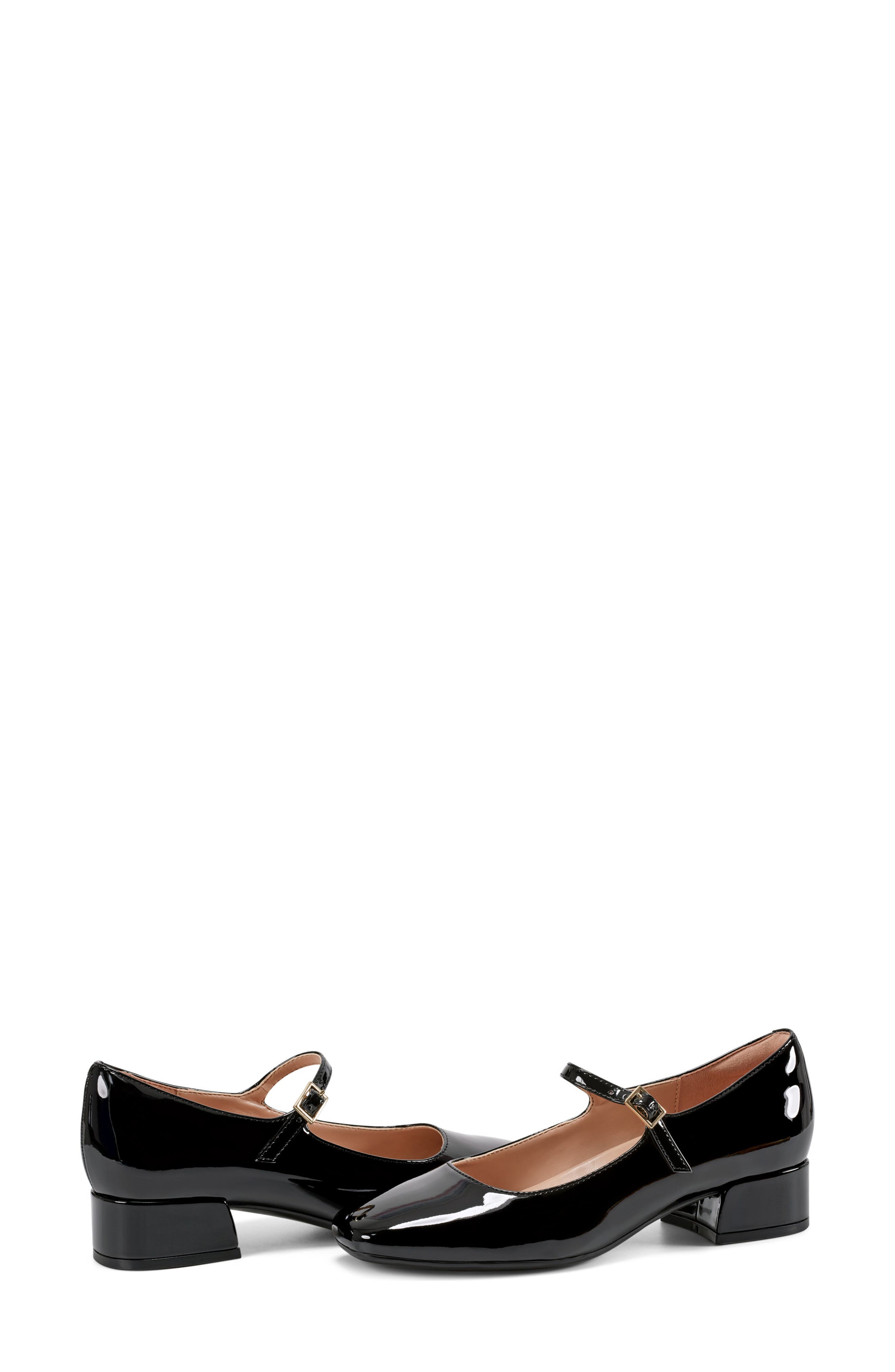 Easy Spirit Sejanica Mary Jane Flat, Alternate, color, Black