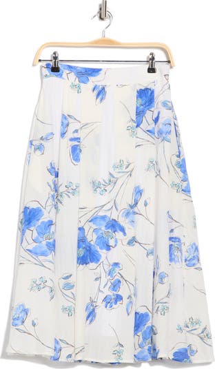 Floral Midi Skirt