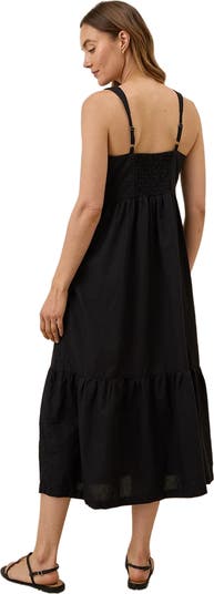 Canopy Linen Easy Tank Dress Made with Organic Cotton