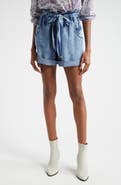 Isabel Marant Étoile Pierine Tie Waist Denim Shorts
