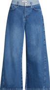 L'AGENCE Bronte High Waist Crop Wide Leg Jeans