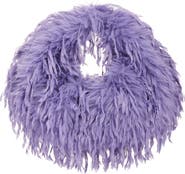 Naked Wardrobe Micro Mini Faux Feather Handbag