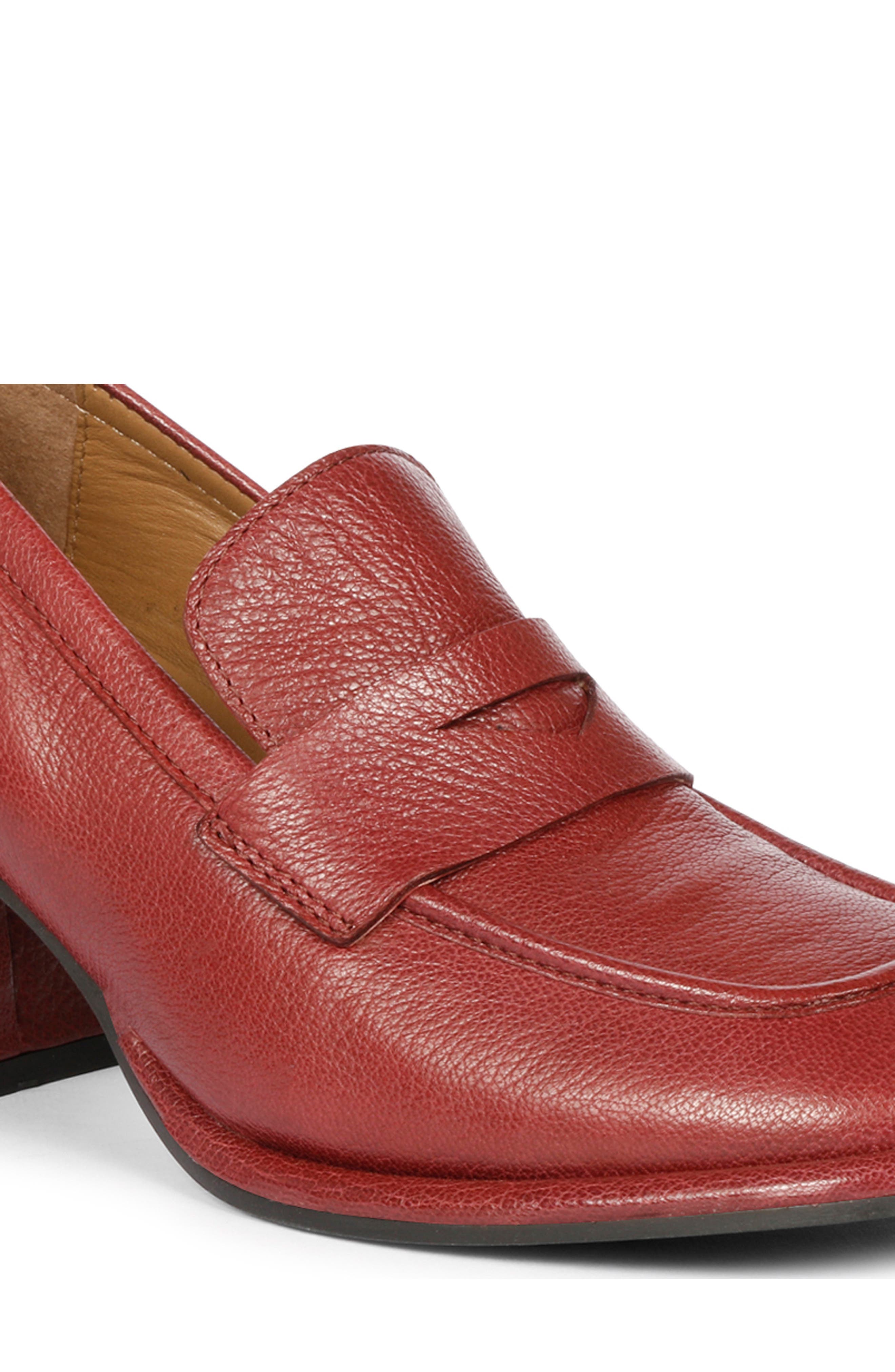 SAINT G Viviana Loafer Pump, Alternate, color, Bordeaux